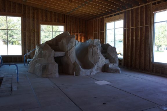 July 2025 Kiddie play area and slash pad